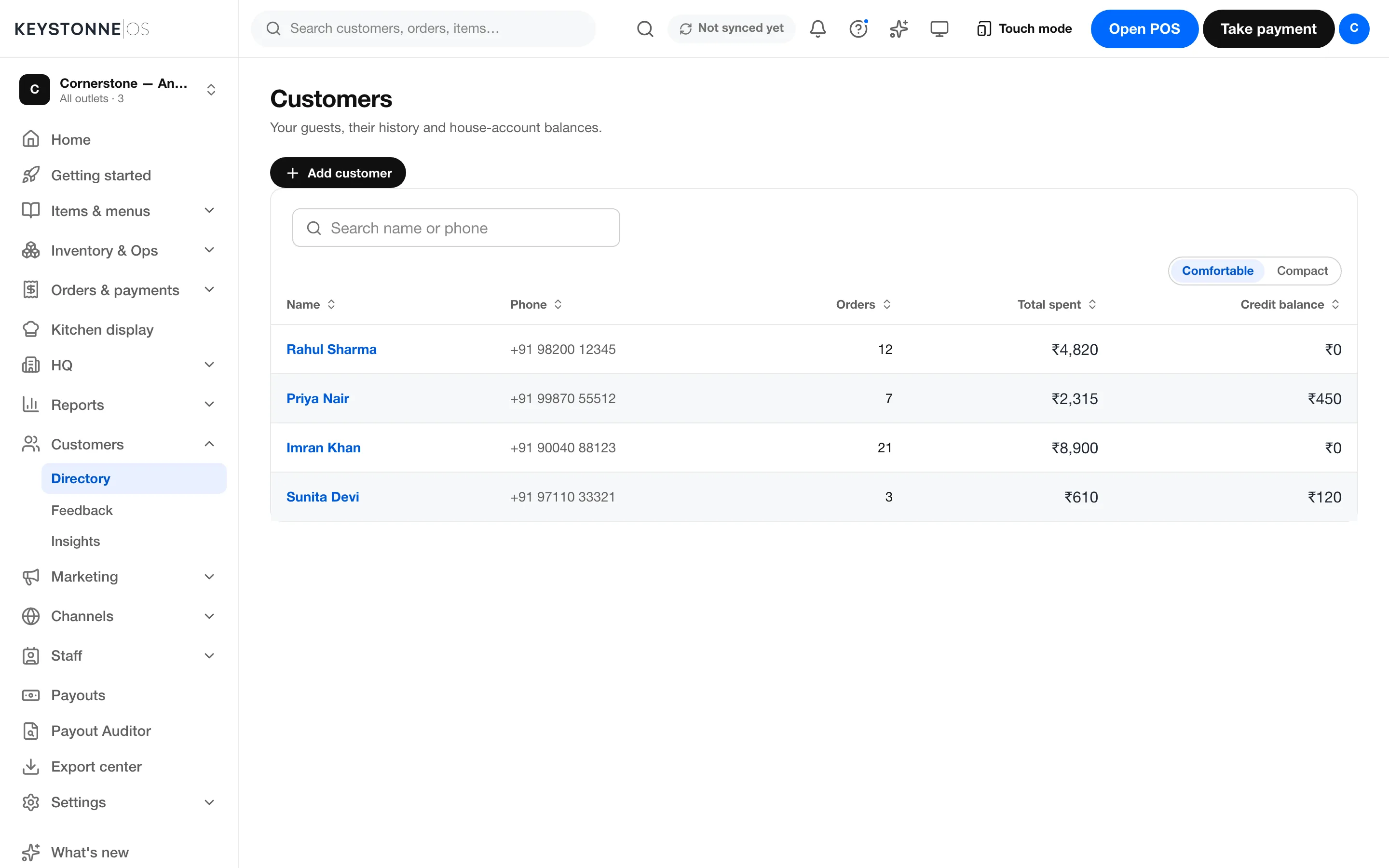 Your credit book, minus the paper