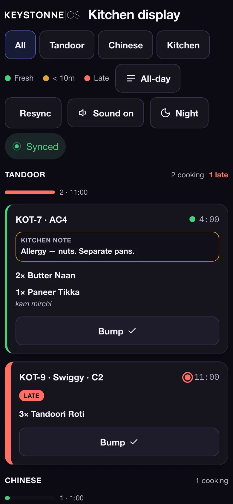 Timers you can read across the kitchen